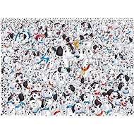 Clementoni Puzzle Impossible: 101 Dalmatians 1000 pieces - Jigsaw Puzzle