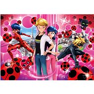 Clementoni Puzzle Magic Ladybug and Black Cat MAXI 104 pieces - Jigsaw Puzzle