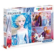 Clementoni Puzzle Ice Kingdom 2, 3x48 pieces - Jigsaw Puzzle