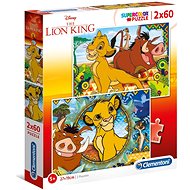 Clementoni Puzzle Lion King 2x60 pieces - Jigsaw Puzzle