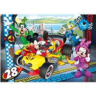 Clementoni Puzzle Mickey Mouse: Racing MAXI 24 pieces - Jigsaw Puzzle