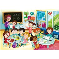 Clementoni Puzzle My Classroom MAXI 104 pieces - Jigsaw Puzzle