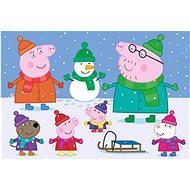 Clementoni Puzzle Peppa Pig: Winter MAXI 104 pieces - Jigsaw Puzzle