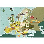 Clementoni Puzzle Explore Map: European Countries 250 pieces - Jigsaw Puzzle