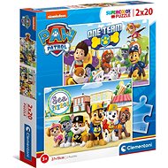 Clementoni Puzzle Paw Patrol: We are a Team 2x20 pieces - Jigsaw Puzzle