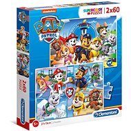 Clementoni Puzzle Paw Patrol 2x60 pieces - Jigsaw Puzzle