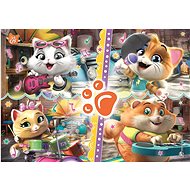Clementoni Glitter Puzzle 44 Cats 104 pieces - Jigsaw Puzzle
