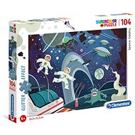 Clementoni Glitter Puzzle In Space 104 pieces - Jigsaw Puzzle