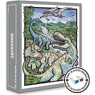Cloudberries Puzzle Dinosaurs 3D with Glasses 500 pieces - Jigsaw Puzzle