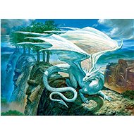 Cobble Hill Puzzle White Dragon 500 pieces - Jigsaw Puzzle