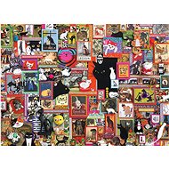 Cobble Hill Puzzle Cat Wall 1000 pieces - Jigsaw Puzzle
