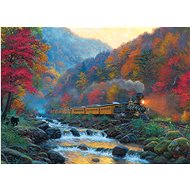 Cobble Hill Puzzle Smoking Train 1000 pieces - Jigsaw Puzzle