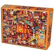 Cobble Hill Puzzle Fire 1000 pieces - Jigsaw Puzzle