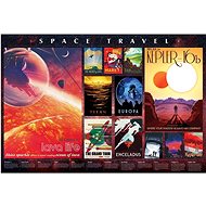 Cobble Hill Puzzle Space Travel Posters 2000 pieces - Jigsaw Puzzle