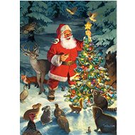 Cobble Hill Puzzle Santa Tree 1000 pieces - Jigsaw Puzzle