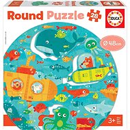Educa Deep Sea Round Puzzle 28 pieces - Jigsaw Puzzle