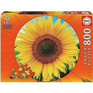 Educa Round Puzzle Sunflowers 800 pieces - Jigsaw Puzzle