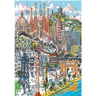 Educa Puzzle City: Barcelona 200 pieces - Jigsaw Puzzle