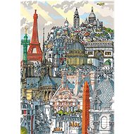 Educa Puzzle City: Paris 200 pieces - Jigsaw Puzzle