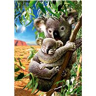 Educa Puzzle Koala with Baby 500 pieces - Jigsaw Puzzle