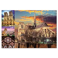 Educa Puzzle Notre Dame, Collage 1000 pieces - Jigsaw Puzzle