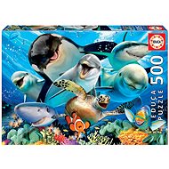 Educa Puzzle Underwater Selfie 500 pieces - Jigsaw Puzzle