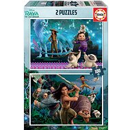 Educa Puzzle Raya and the Dragon 2x100 pieces - Jigsaw Puzzle