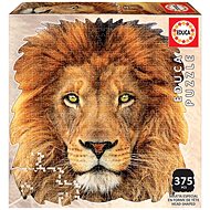 Educa Shape Puzzle Lion 367 pieces - Jigsaw Puzzle