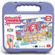 Educa Pirates Colouring Puzzle 100 pieces with Markers - Jigsaw Puzzle