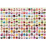 Eurographics Puzzle Coloured Cupcakes 2000 pieces - Jigsaw Puzzle