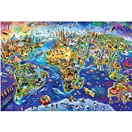Eurographics Puzzle Crazy World 2000 pieces - Jigsaw Puzzle