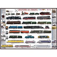 Eurographics Puzzle Train History XL 500 pieces - Jigsaw Puzzle