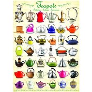 Eurographics Puzzle Teapots 1000 pieces - Jigsaw Puzzle