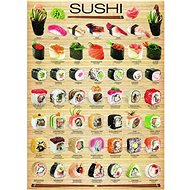 Eurographics Sushi Puzzle 1000 pieces - Jigsaw Puzzle