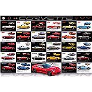Eurographics Puzzle Evolution of Corvette 1000 pieces - Jigsaw Puzzle