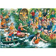 Falcon Puzzle Coracle Regatta 1000 pieces - Jigsaw Puzzle