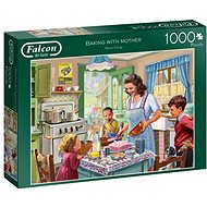 Falcon Puzzle Baking with Mommy 1000 pieces - Jigsaw Puzzle