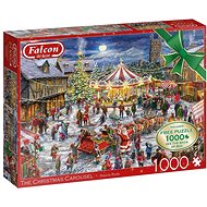 Falcon Puzzle Christmas Carousel 2x1000 pieces - Jigsaw Puzzle