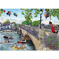 Falcon Puzzle View over the river 500 pieces - Jigsaw Puzzle