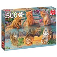 Jumbo Puzzle Cat Dreams 500 pieces - Jigsaw Puzzle