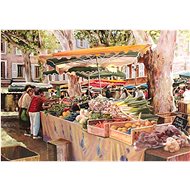 Jumbo Puzzle Market 1000 pieces - Jigsaw Puzzle