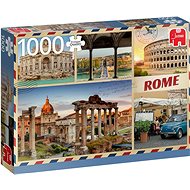 Jumbo Puzzle Greetings from Rome 1000 pieces - Jigsaw Puzzle