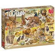 Jumbo Puzzle Building Noah's Ark 1000 pieces - Jigsaw Puzzle