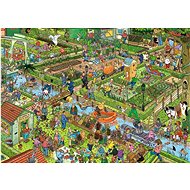 Jumbo Puzzle Vegetable Garden 1000 pieces - Jigsaw Puzzle