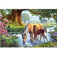 Schmidt Puzzle Horses in the river 150 pieces - Jigsaw Puzzle