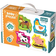 Trefl Baby Puzzle Animals on the Farm 4-in-1 (3, 4, 5, 6 pieces) - Jigsaw Puzzle