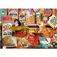 Trefl Puzzle Cat Sweets 1000 pieces - Jigsaw Puzzle