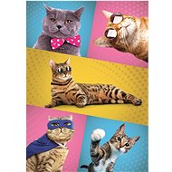 Trefl Puzzle Funny cats 500 pieces - Jigsaw Puzzle