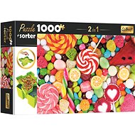 Trefl Puzzle with sorter 2in1 Sweets 1000 pieces - Jigsaw Puzzle