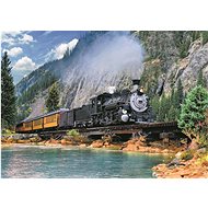 Trefl Puzzle Train in the mountains 500 pieces - Jigsaw Puzzle